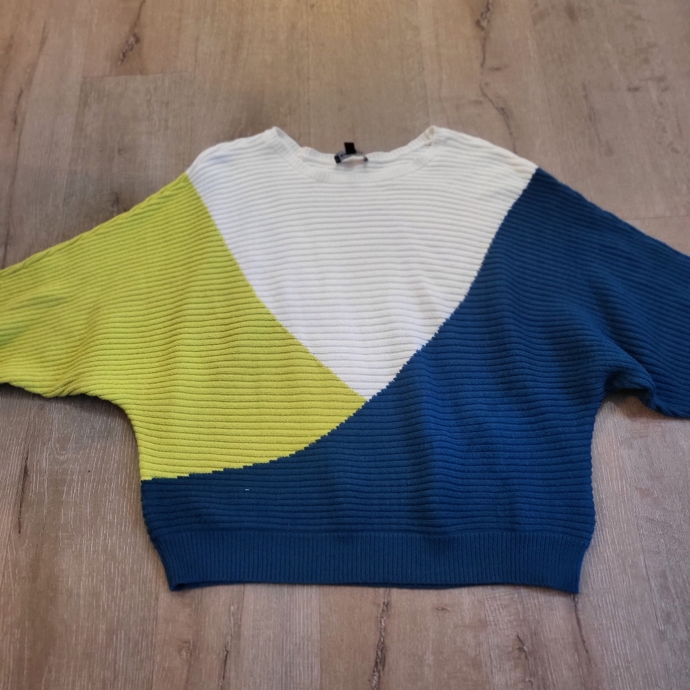 Express Colorblock Sweater Size Large